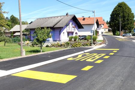 GORENJE OTAVE  ZAKLJUČNA DELA PRI OBNOVI CESTE 01 FOTO LJUBO VUKELIČ